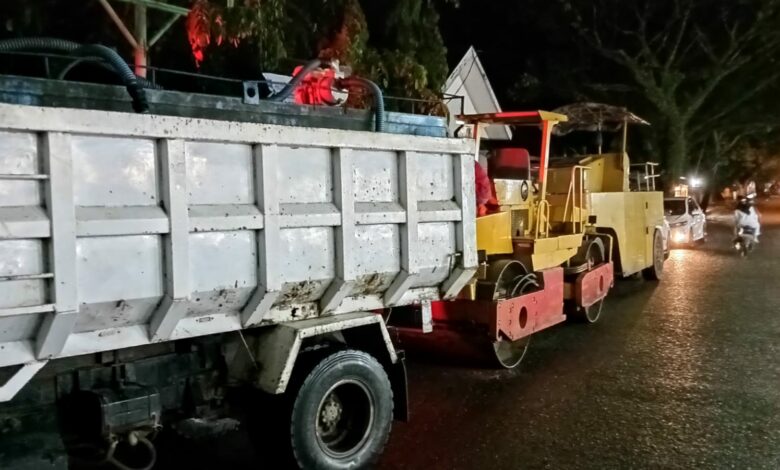 Jelang Idul Fitri, Dinas BMCKTR Bone Terus Upayakan Perbaiki Jalan Rusak