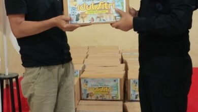 Jelang Lebaran Danyon Ichsan Berbagi Ke Sesama Insan Pers di Bone