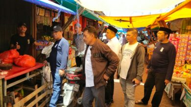 Jelang Libur Lebaran, Dirum Perumda Pasar Makassar Tinjau Kondisi Pasar