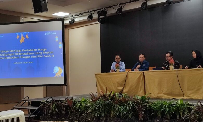 Ramadan Hingga Lebaran, BI Perkirakan Kebutuhan Uang Tunai di Sulsel Mencapai Rp5,8 T