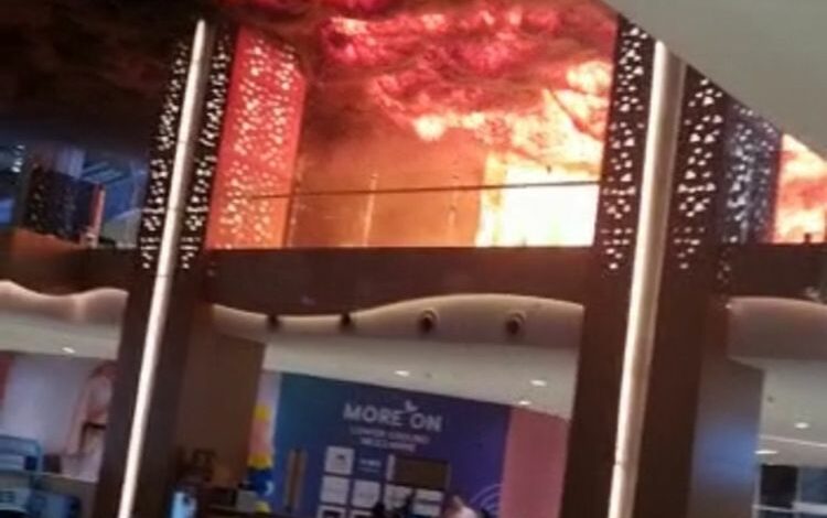 Trans Studio Mall Makassar Terbakar