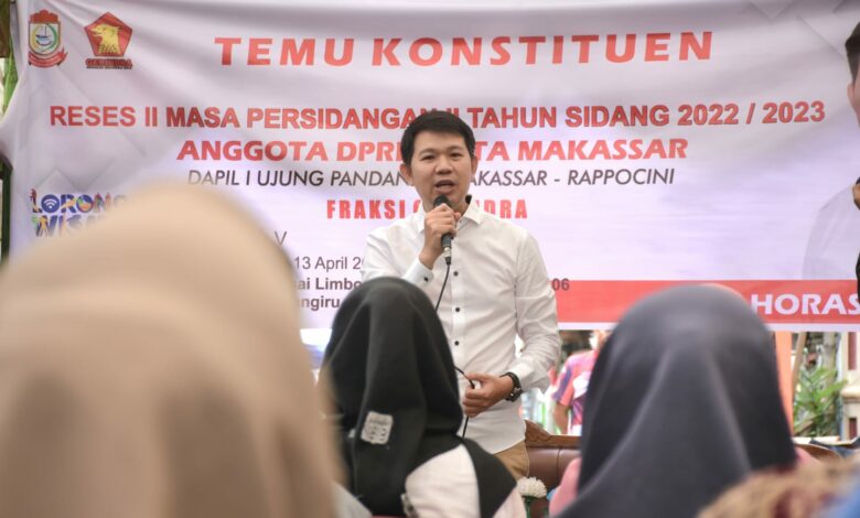 Warga Lajangiru Keluhkan Harga Bahan Pokok ke Eric Horas