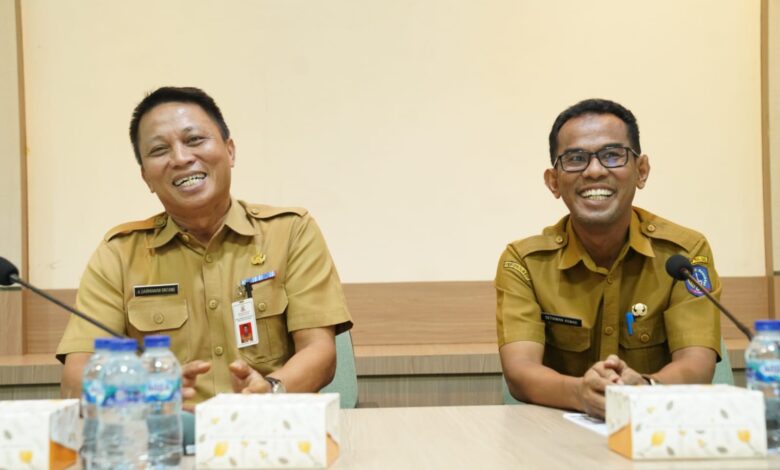 Andi Darmawan - Setiawan Aswad Pisah Sambut Jabatan Kepala Bappelitbangda