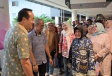 Bunda PAUD Kota Makassar dan 32 Kepsek Disambut Menteri Singapura Masagos Zulkifli