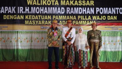 Bupati Wajo Doakan Danny Pomanto, Datu Pammana Beri Gelar Daeng Manrapi