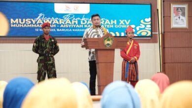 Hadiri Musda Muhammadiyah Gowa, Adnan Harap Kolaborasi Terus Terjalin