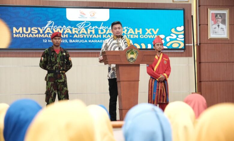 Hadiri Musda Muhammadiyah Gowa, Adnan Harap Kolaborasi Terus Terjalin