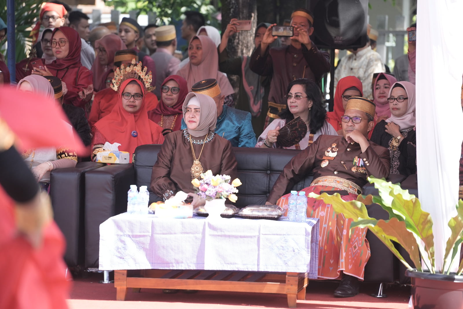 Indira Yusuf Ismail Hadiri Upacara Gabungan Hardiknas 2023 di SMPN 13 Makassar