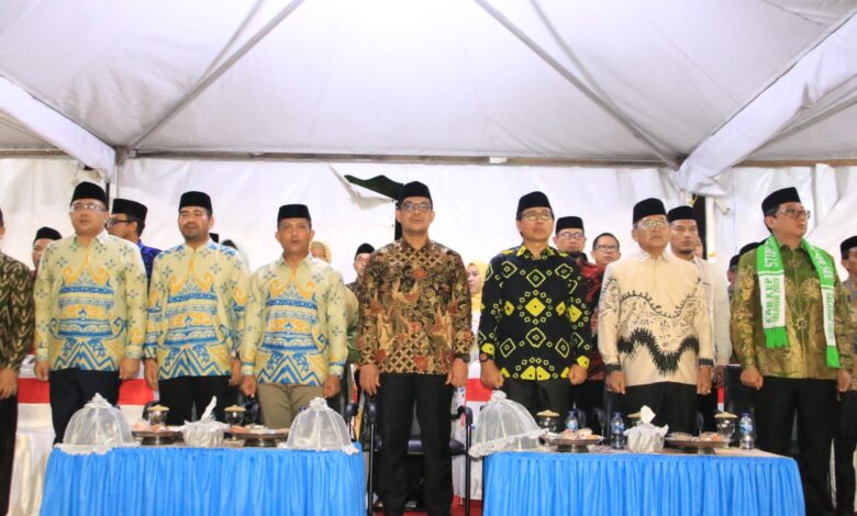Wabup Edy Manaf Hadiri Pembukaan STQH, Bawa 58 Orang Kontingen