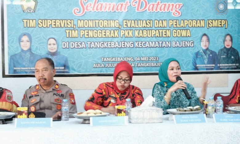 Wakil Ketua TP PKK Gowa Apresiasi Program Sapa Lompat TP PKK Kecamatan Bajeng