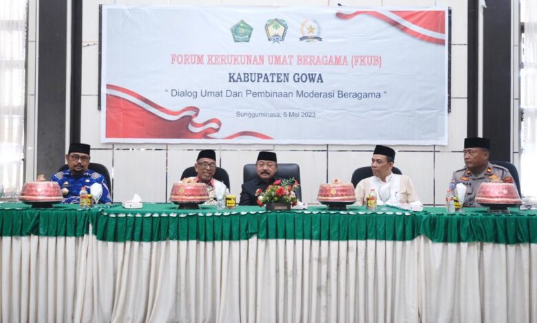 Wabup Gowa Dorong FKUB Terus Jaga Kondusifitas Kehidupan Umat Beragama di Gowa