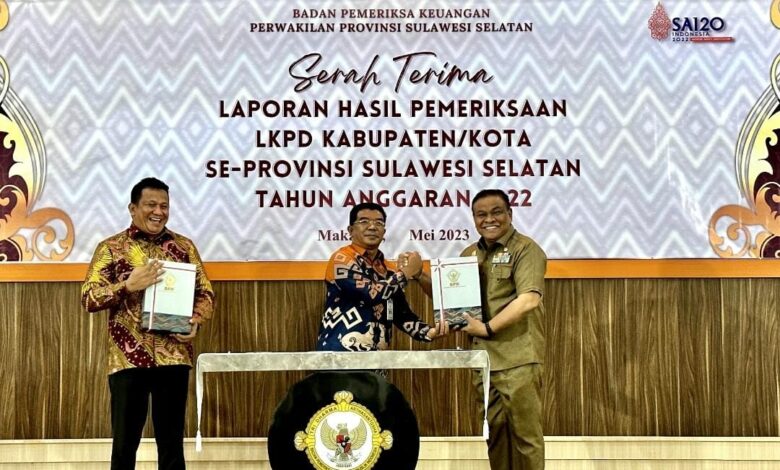 Capaian Luar Biasa, Kabupaten Bone Raih WTP 8 Kali Beruntun