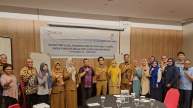 Pemkot Makassar - USAID IUWASTH Tangguh Gelar Workshop SIPA Pengembangan SOP Lapor SP4N Kota Makassar