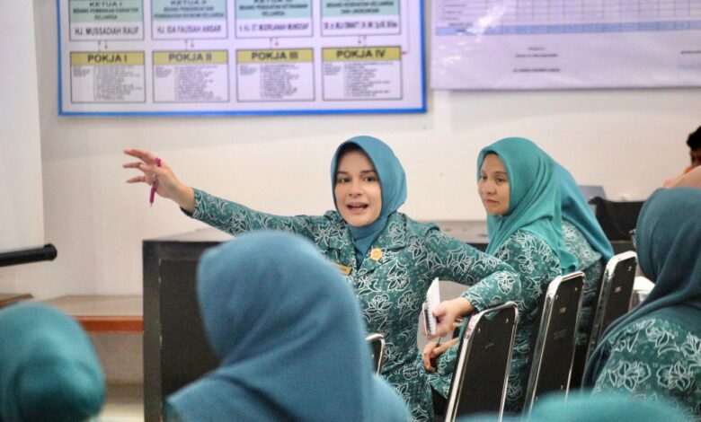 Gelar Rakor Pasca Supervisi, Priska Evaluasi 10 Program PKK 18 Kecamatan