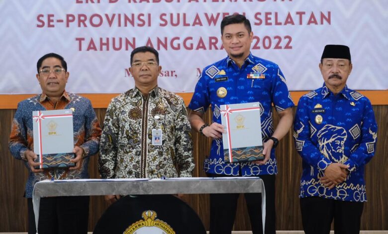 Pemkab Gowa Raih WTP ke-11 Kalinya dari BPK RI Sulsel