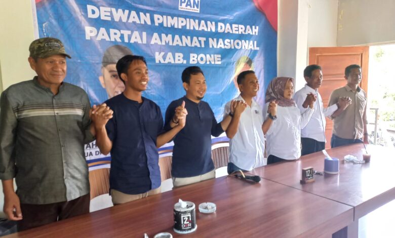 Tak Setuju Proporsional Tertutup, Rapat Pleno DPD PAN Bone Dorong Sistem Pemilu Proporsional Terbuka