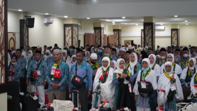 Lepas Kloter 8 Provinsi Papua, Kakanwil: Jaga Nama Baik Tanah Air dan Tanah Papua