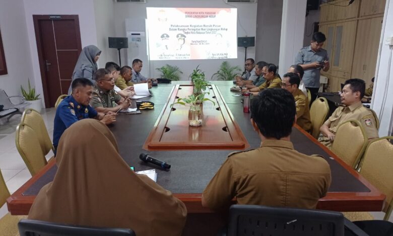 Jelang Hari Lingkungan Hidup, DLH Kota Makassar Gelar Rapat Koordinasi Rencana Bersih-Bersih Pasar