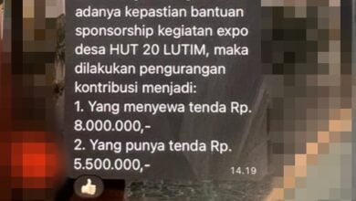 Expo Desa di HUT Luwu Timur ke-20, DPMD Diduga Cari Duit?