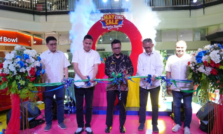 Public Display Amayzing Sale Kalla Toyota Resmi Dibuka di Mal Ratu Indah