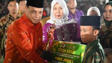 STQH ke-27 Tingkat Provinsi Sulawesi Tengah Resmi Ditutup, Tuan Rumah Sabet Juara Umum