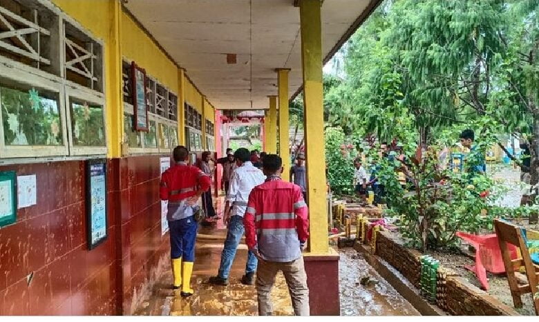 Banjir Landa Desa Harapan Malili, PT CLM Kerahkan Tim Penanganan Bencana