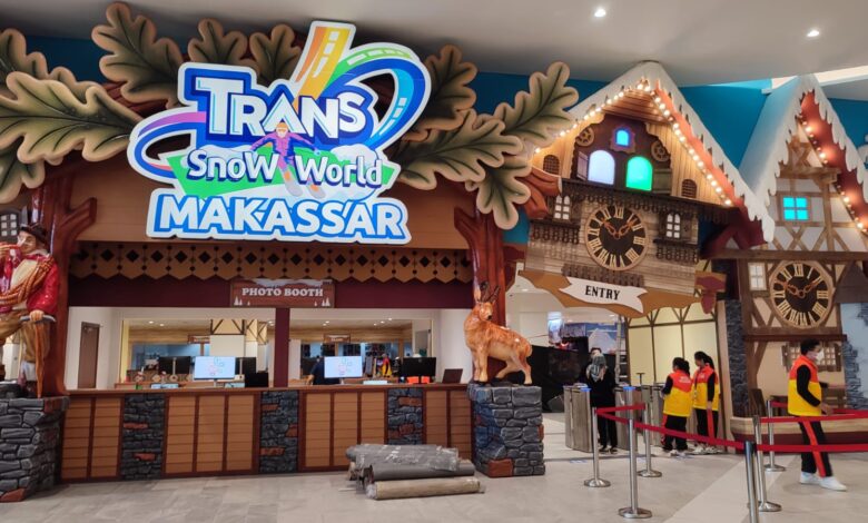 Trans Snow World Makassar Buka Kembali 26 Mei 2023