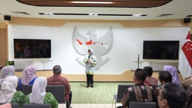 Bunda PAUD Kota Makassar dengan Dubes RI Untuk Singapura Bahas Pendidikan
