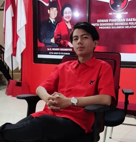 Dewa Agung Daeng Maraja Bacaleg Termuda PDI Perjuangan Sulsel