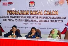 Dokumen Pendaftaran Bacaleg Nasdem Dan PDIP Dikembalikan KPU Bone