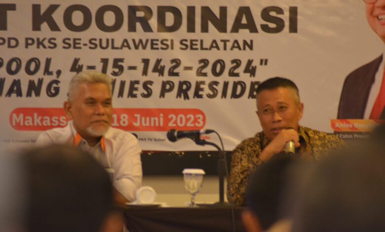 Annar Sampetoding Beri Pengarahan di Rakor PKS Se-Sulsel