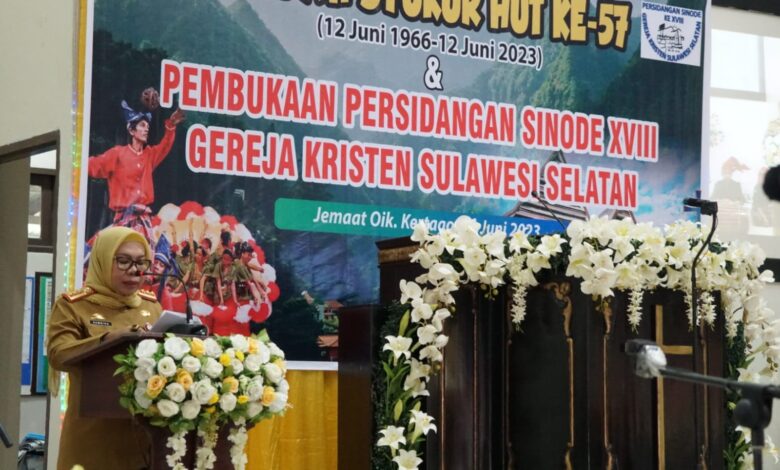 Buka Sidang Sinode XVII, Kamsina Momen Penting Untuk Merumuskan Program Lima Tahun Yang Brillian