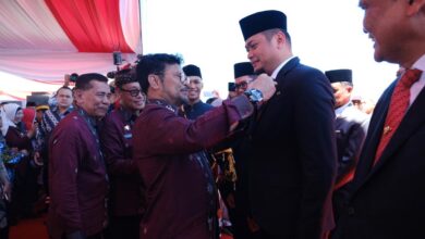 Bupati Gowa Persembahkan Tanda Kehormatan Satyalancana Wira Karya untuk Seluruh Petani