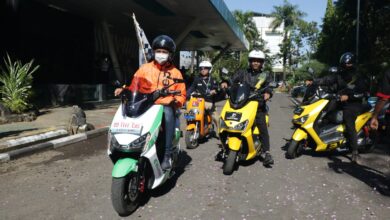 City Ride Keliling Kota Makassar, United E-Motor Ramaikan PLN E-Motion Festival