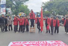 Demo Blokade Jalan, IMM Kota Makassar Depo Pertamina Ancam Keselamatan Warga