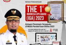 Gubernur Terpopuler di Media Pemberitaan Online, Andi Sudirman Raih The 1st Indonesia GPR Awards 2023