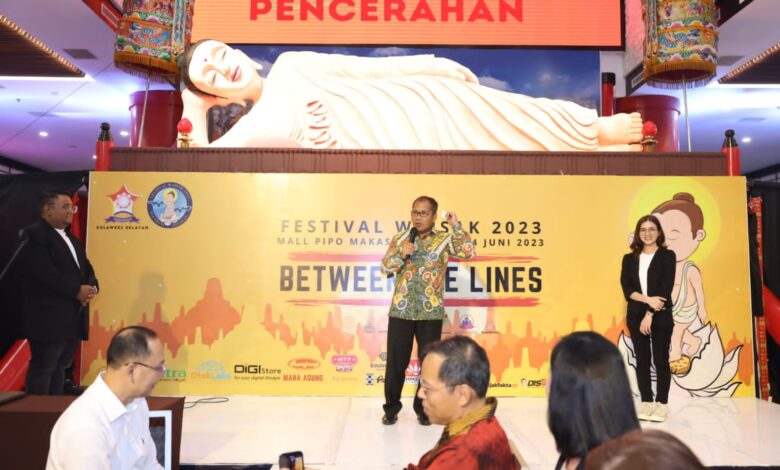 Wali Kota Danny Ajak Masyarakat Perkuat Toleransi di Momen Hari Waisak 2567/2023