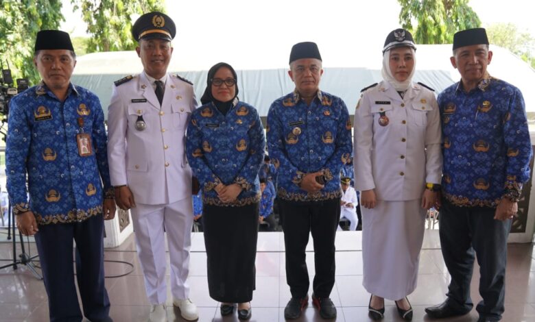 Hadianto Rasyid Lantik 131 Pejabat Pemkot Palu, Pesannya Jaga Amanah dan Tanggung Jawab