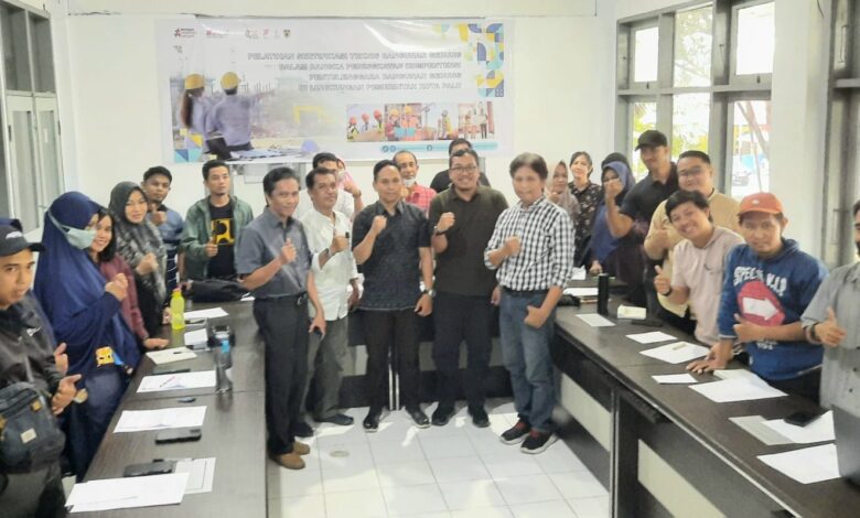 Dinas Penataan Ruang dan Pertanahan Kota Palu Gelar Pelatihan Sertifikasi Tenaga Teknis Bangunan Gedung