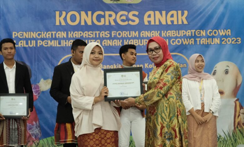 Hadiri Pemilihan Duta Anak 2023, Sekda Gowa Motivasi 27 Peserta