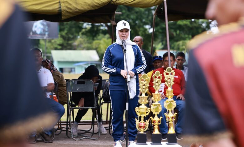 Turnamen Sepak Bola Kelimutu Cup 1 Dibuka, Fatmawati Bakar Semangat Peserta