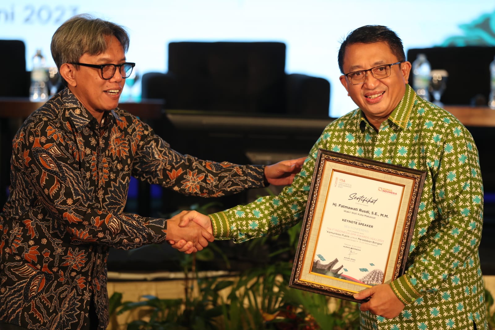 Konferensi IGA 2023, Pemkot Makassar Perkenalkan Longwis dan Kerajinan UMKM
