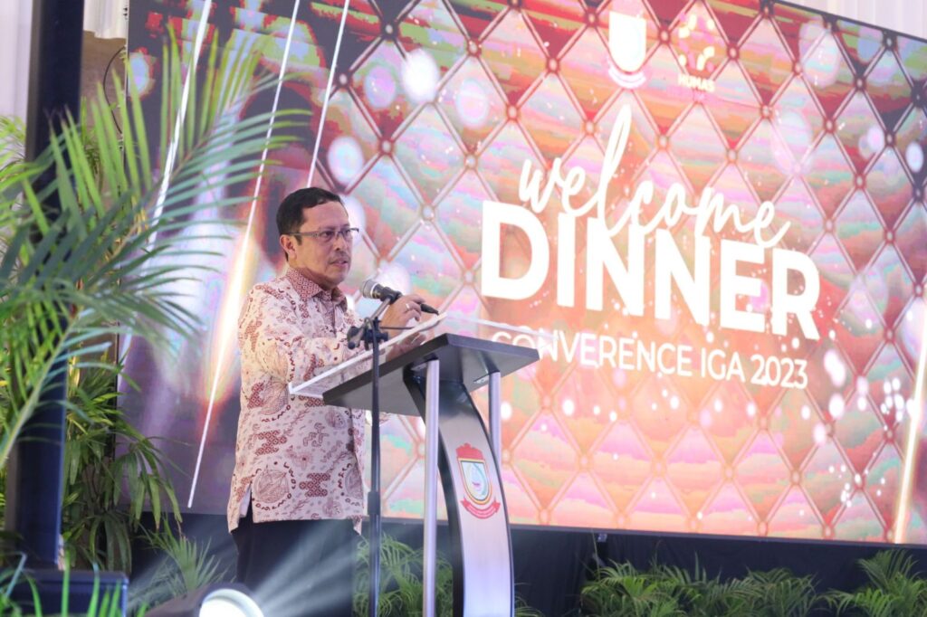 Sekda Makassar M Ansar Jamu Makan Malam Peserta Indonesia GPR Award 2023