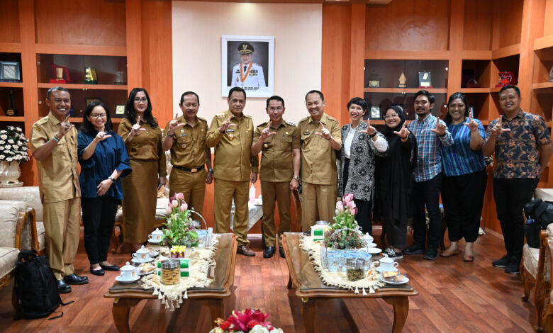 Jelang Festival Lestari, Bupati Sigi Bupati Sigi Audiensi