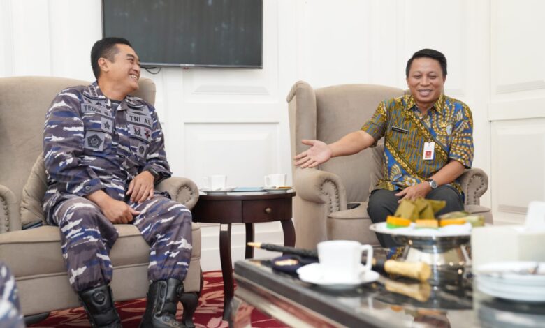 Tindaklanjuti Dukungan Gubernur, Komandan Satdik 2 Kadiklatal Temui Pj Sekda Sulsel