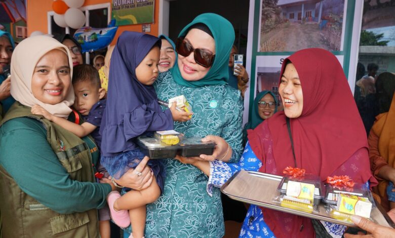 Bupati Bulukumba Launching Rumah Gizi di Desa Polewali Gantarang