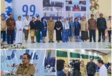 Wakili Gubernur Hadiri Acara Ulang Tahun ke-99 WKRI Sulteng, Karo Hukum Adiman: Terimakasih Telah Berkontribusi Besar Bagi Pembangunan Daerah