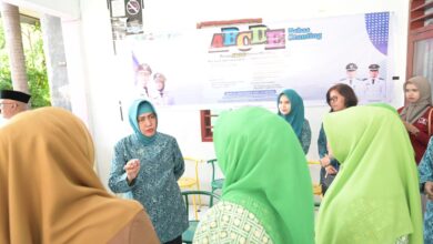 Indira Yusuf Ismail Tinjau Kelayakan Lokasi Pembangunan Rumah Gizi di Kecamatan Tallo