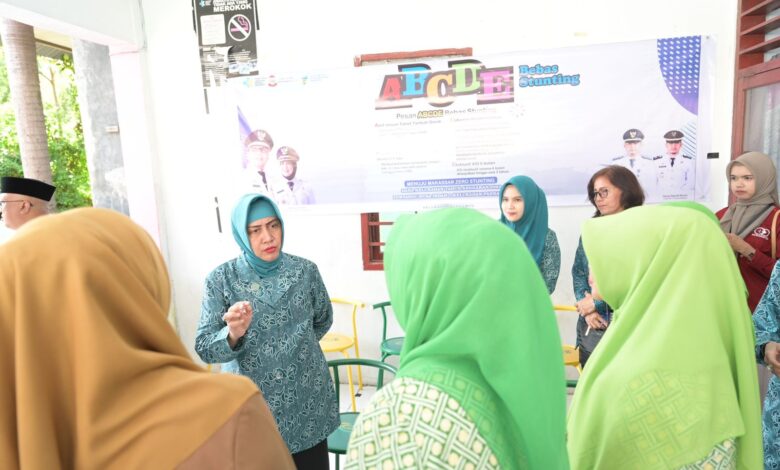 Indira Yusuf Ismail Tinjau Kelayakan Lokasi Pembangunan Rumah Gizi di Kecamatan Tallo