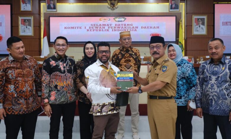 Terima Kunjungan Komite I DPD RI, Abd Rauf Sampaikan Program Pemerintah yang Dikembangkan di Desa